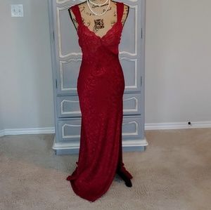 Victoria's Secret Vintage "Gold Label" Satin Gown